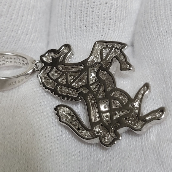 Swarovski Silver Horse Pendant - Picture 10 of 10
